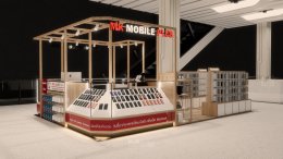 Design, manufacture and installation of stores: MK Mobile Plus, Central Westgate